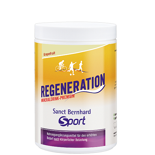 Sanct Bernhard Sport Regeneration Mineraldrink-Premium Grapefruit l 750 g Dose