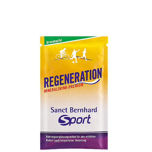 Sanct Bernhard Sport Regeneration Mineraldrink | 20 g Portionsbeutel