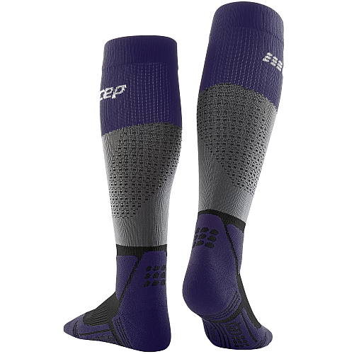 CEP Max Cushion Compression Hiking Socks Herren | Grey Purple