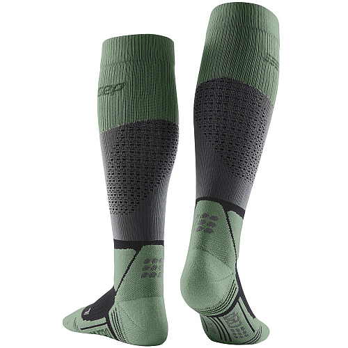 CEP Max Cushion Compression Hiking Socks Herren | Grey Mint