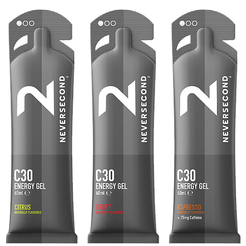 NEVERSECOND C30 Energy Gel Testpaket