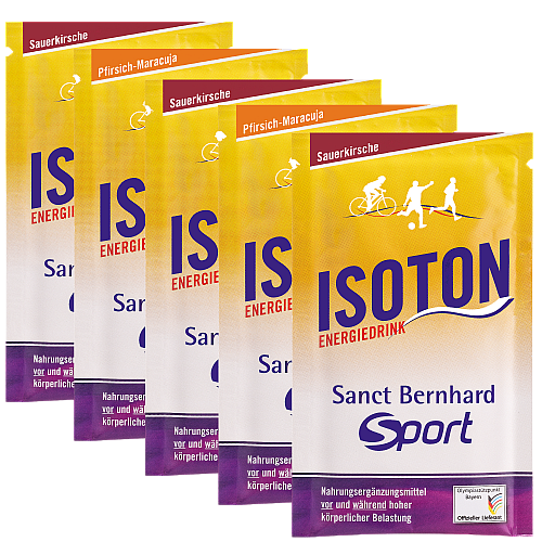 Sanct Bernhard Sport Isoton Energiedrink Testpaket