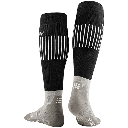 CEP Ski Ultralight Compression Socks Damen | Black Grey WP20S