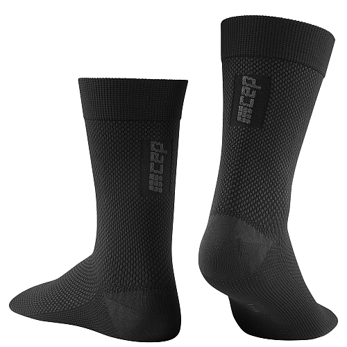 CEP Business Mid Cut Compression Socks Black Women WP2CL