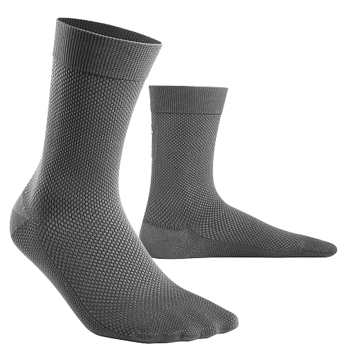 CEP Business Compression Mid Cut Socks Herren | Grey