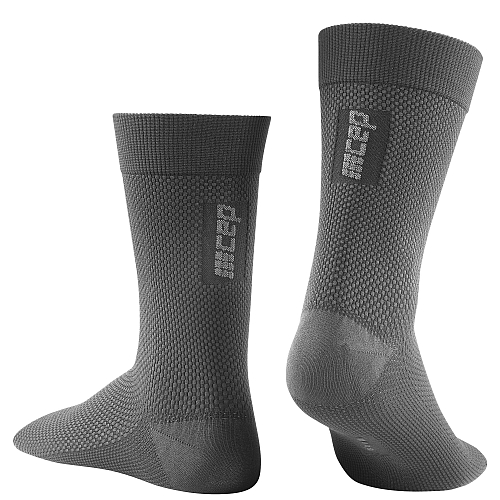 CEP Business Mid Cut Compression Socks Grey Herren WP3CL