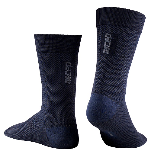 CEP Business Mid Cut Compression Socks Blue Herren WP3CL