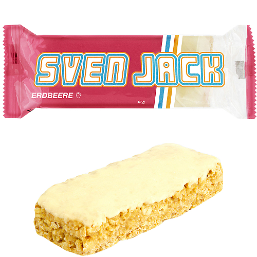 SVEN JACK Energy Bar 65 g Riegel Erdbeere