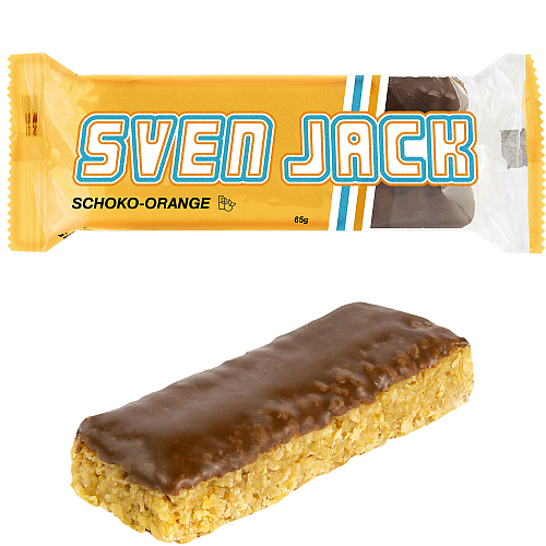 SVEN JACK Energy Bar 65 g Riegel Schoko-Orange