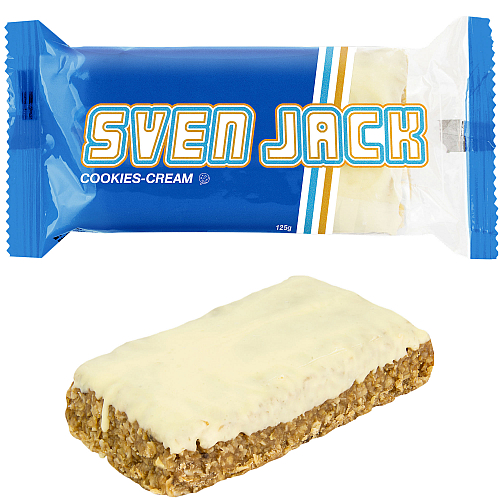 SVEN JACK Energy Bar 125 g Riegel Cookies Crem