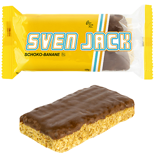 SVEN JACK Energy Bar 125 g Riegel Schoko-Banane