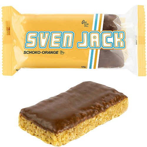 SVEN JACK Energy Bar 125 g Riegel Schoko-Orange