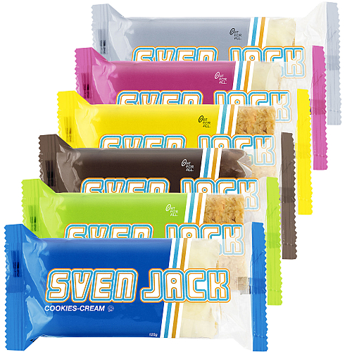 SVEN JACK Energy Oat Bar Testpaket | 125 g | Schlussverkauf