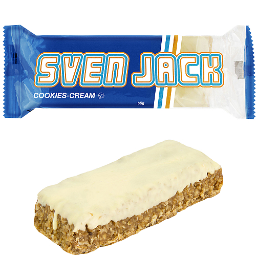 SVEN JACK Energy Bar 65 g Riegel Cookies Crem