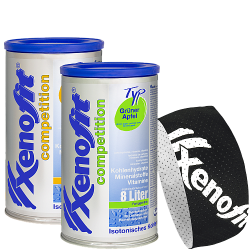 Xenofit Competition Drink | 2 x 672 g Dose & Xenofit Headband