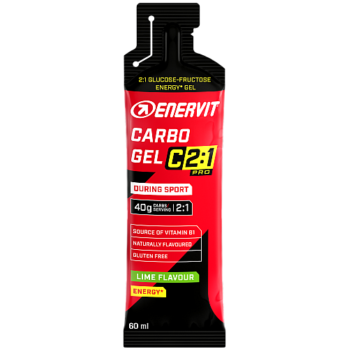 Enervit Carbo Gel C2:1 Pro Lime (60 ml)