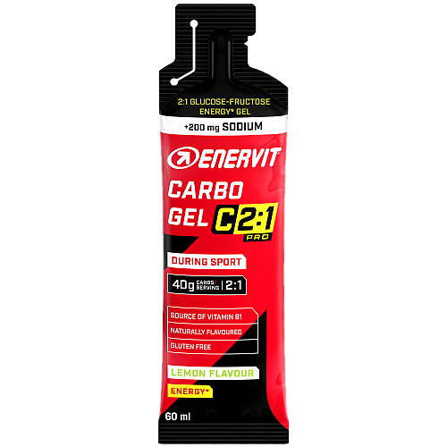 Enervit Carbo Gel C2:1 Pro Lemon (60 ml)