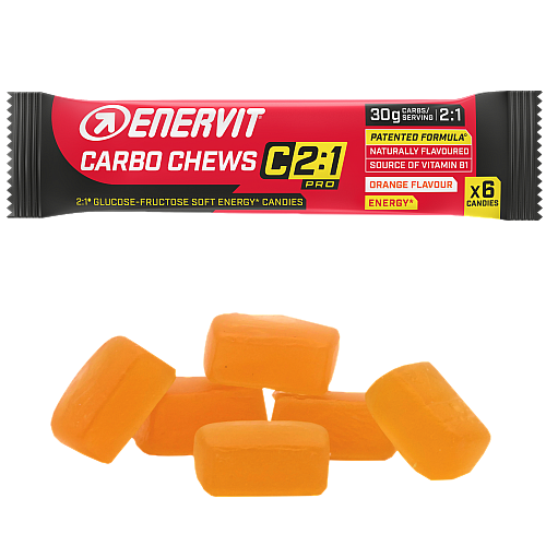 Enervit Carbo Chews Orange (34 g Beutel)