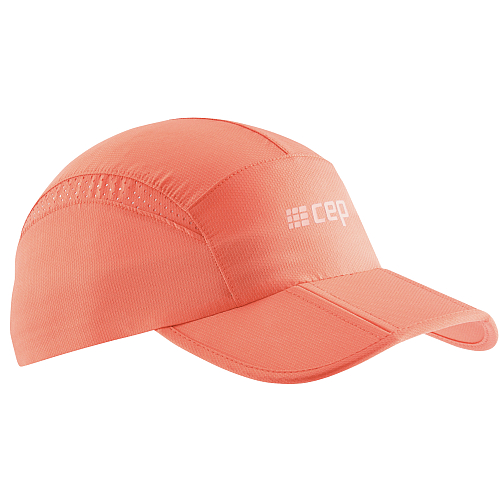 CEP Running Cap | Faltbare Schirmmtze | Coral