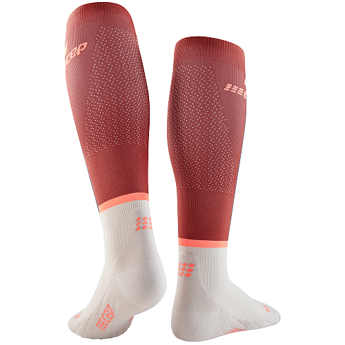 CEP The Run 4.0 Compression Socks Damen | Red Off White