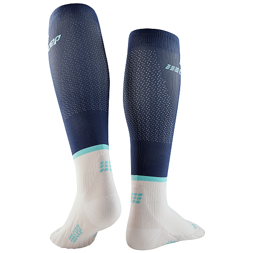 CEP The Run 4.0 Compression Socks Herren | Blue Off White