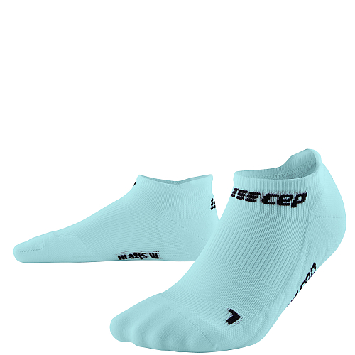 CEP The Run 4.0 No Show Compression Socks Herren | Light Blue