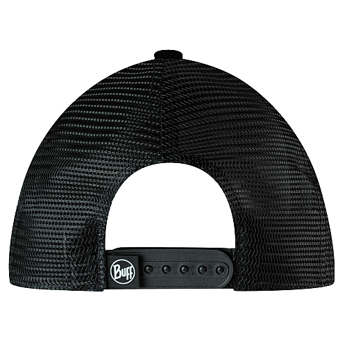 Buff Trucker Cap | Reth Black | Rckseite mit Mesh