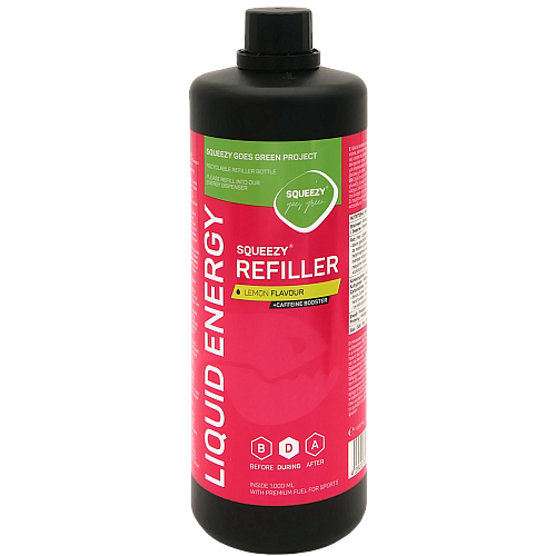 SQUEEZY Liquid Energy Gel Refiller | 1000 ml Nachfllflasche