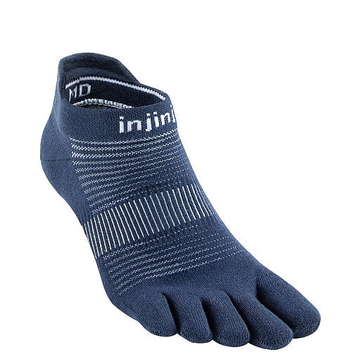 Injinji Run Lightweight No Show Zehensocken | Navy Blue | Dnn