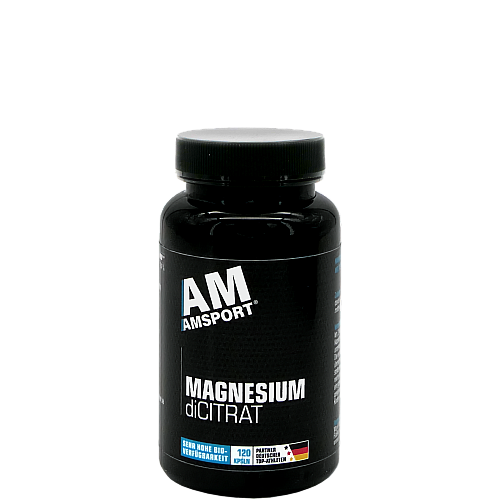 AMSPORT Magnesium diCITRAT Kapseln | Hohe Bioverfgbarkeit