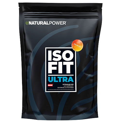 Natural Power Iso Fit Ultra Drink | 1500 g Beutel | Mango