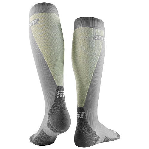 CEP Ultralight Herren Kompressionsstrmpfe Grey Lime