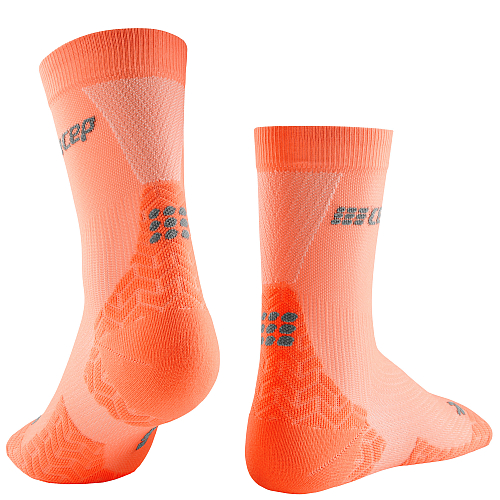 CEP Compression Ultralight Mid Cut Socken Damen Coral