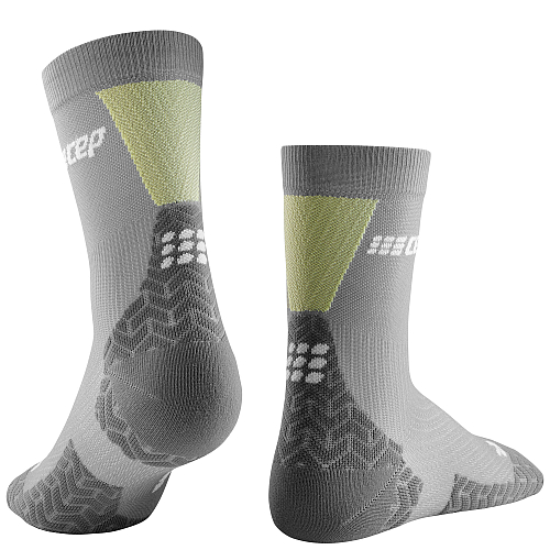 CEP Compression Ultralight Mid Cut Socken Damen Grey Lime