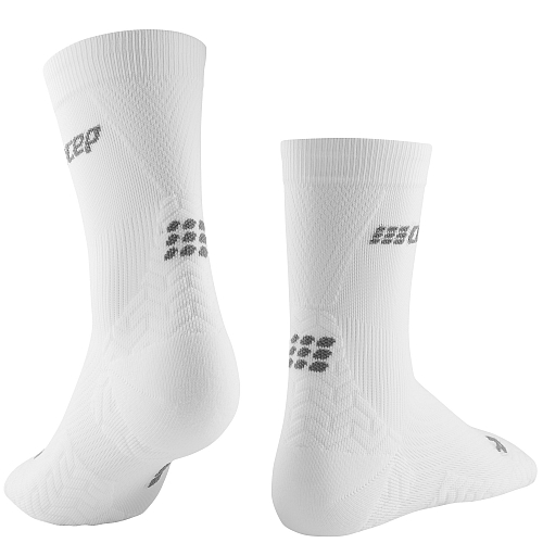 CEP Ultralight Compression Mid Cut Socken Herren White