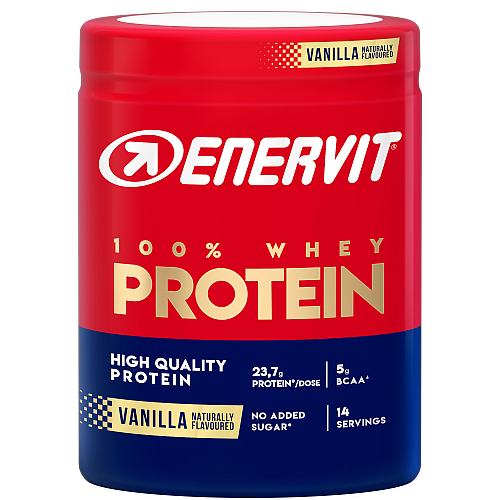 ENERVIT 100% Whey Protein | 420 g | Vanille (Vanilla)