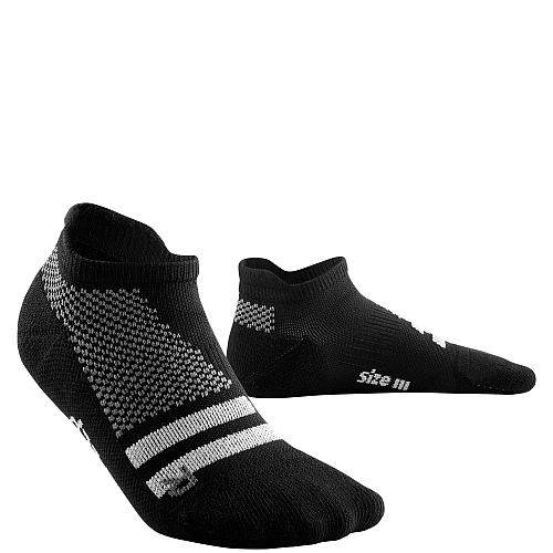 CEP Training No Show Compression Socks Unisex | Black