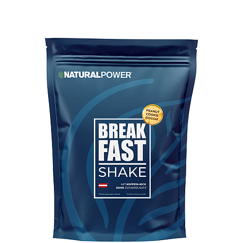 NATURAL POWER Breakfast Shake | Echter Muntermacher