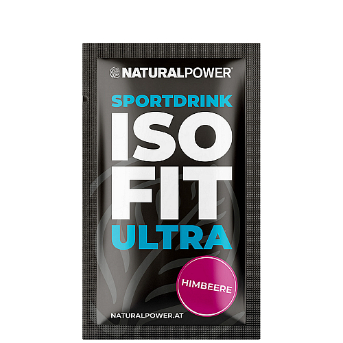 Natural Power Iso Fit Ultra Drink | 17 g Beutel | Himbeere