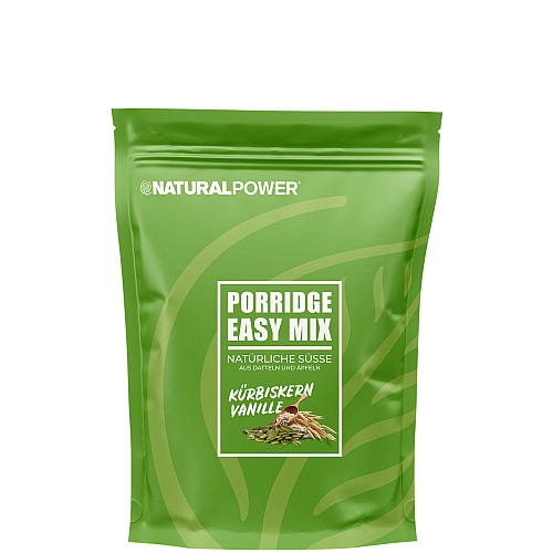 Naturalpower Porridge Easy Mix | Kribskern Vanille | 600 g