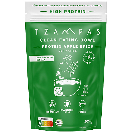 TZAMPAS Clean Eating Bowl l Protein Apple Spice | DE-KO-006