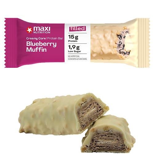 MAXI NUTRITION Creamy Core Protein Bar | Blaubeer-Muffin (Blueberry-Muffin)