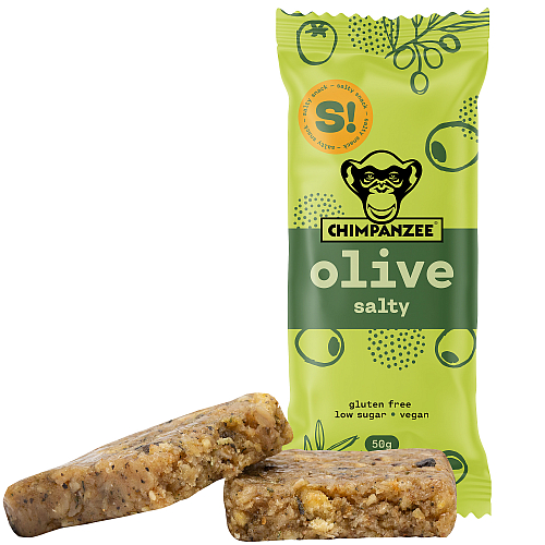 Chimpanzee Energy Bar Riegel Salty Olive