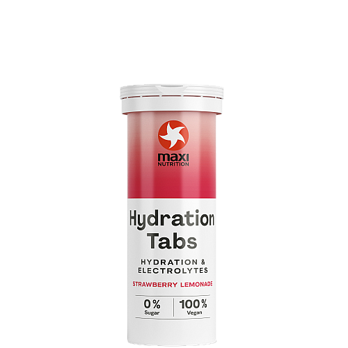 MAXI NUTRITION Hydration Tabs | Erdbeer-Limonade (Strawberry Lemonade) 