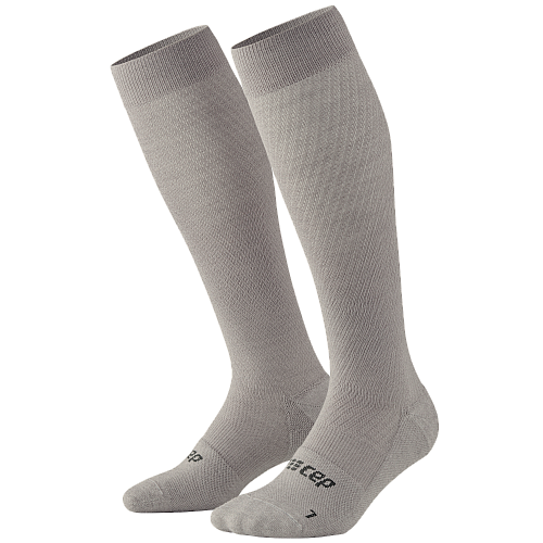 CEP Flight Compression Socks Damen | Light Grey