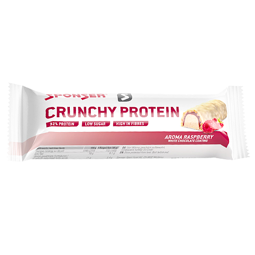 SPONSER Crunchy Protein Bar | Raspberry | MHD 30.11.24