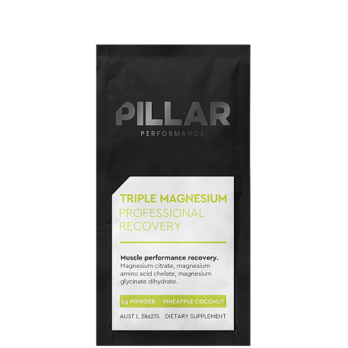 Pillar Performance Triple Magnesium Pineapple-Coconut Powder (5 g Beutel)