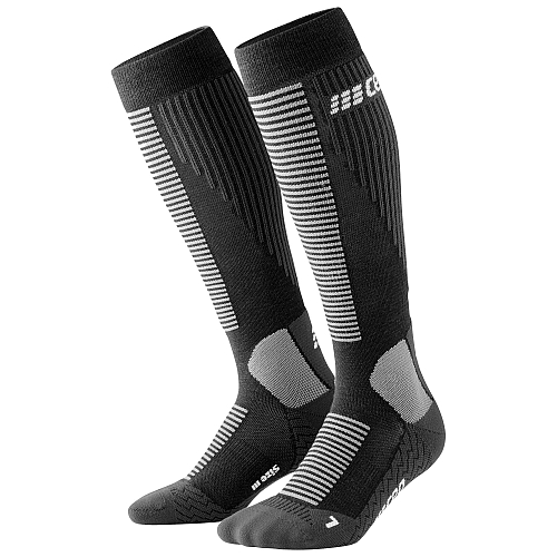 CEP Cold Weather Run Compression Socks Damen | Black