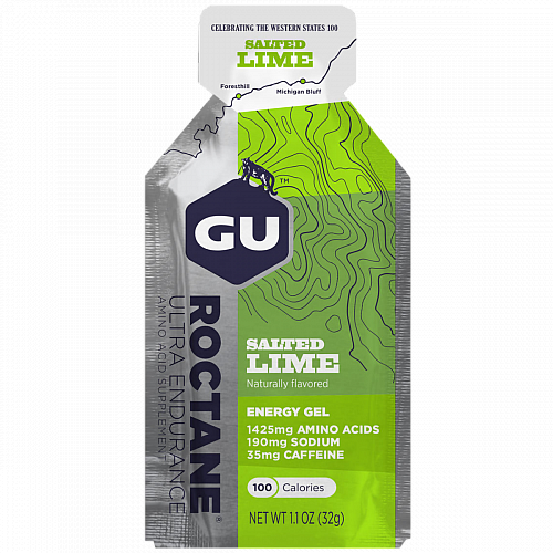 GU Roctane Energy Gel Salted Lime (32 g Beutel)