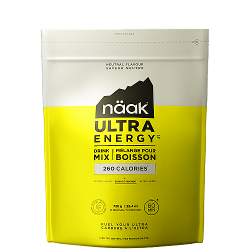 Nak Ultra Energy Drink Mix Neutral (720 g Beutel)